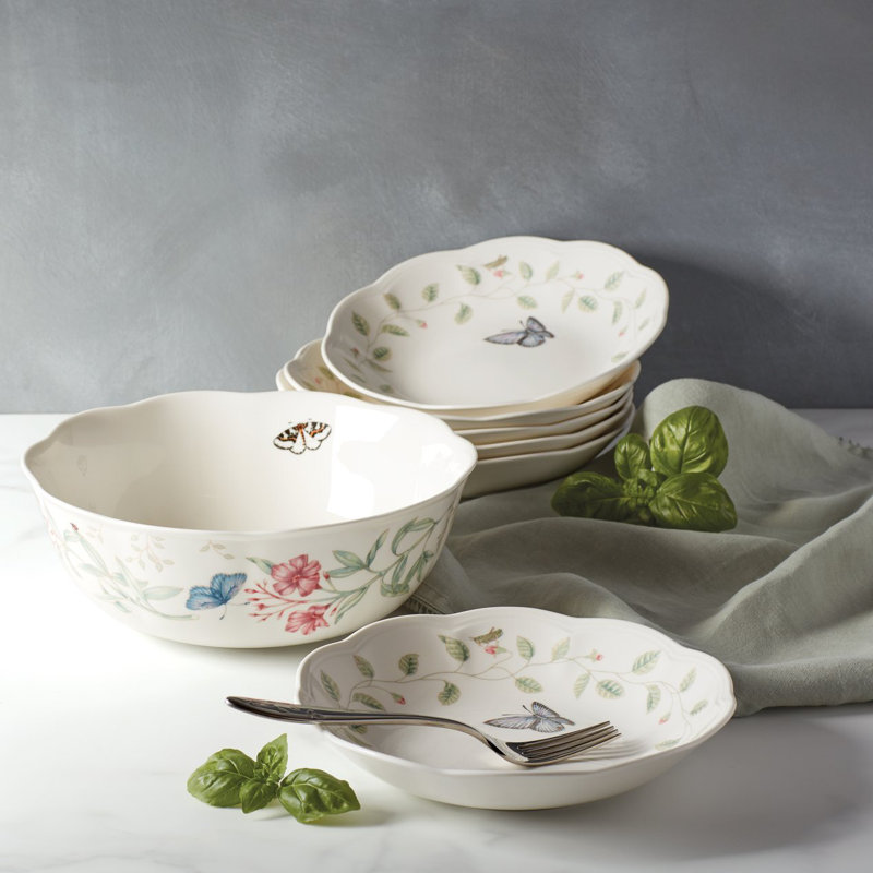 Lenox Butterfly Meadow 7-Piece Bowl Set & Reviews | Wayfair